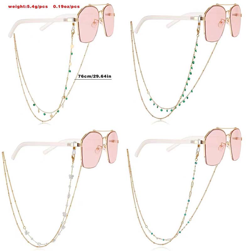 سلسلة نظارات كريستالية ملونة ع - مراجعة Mask Chain Holder وسعره