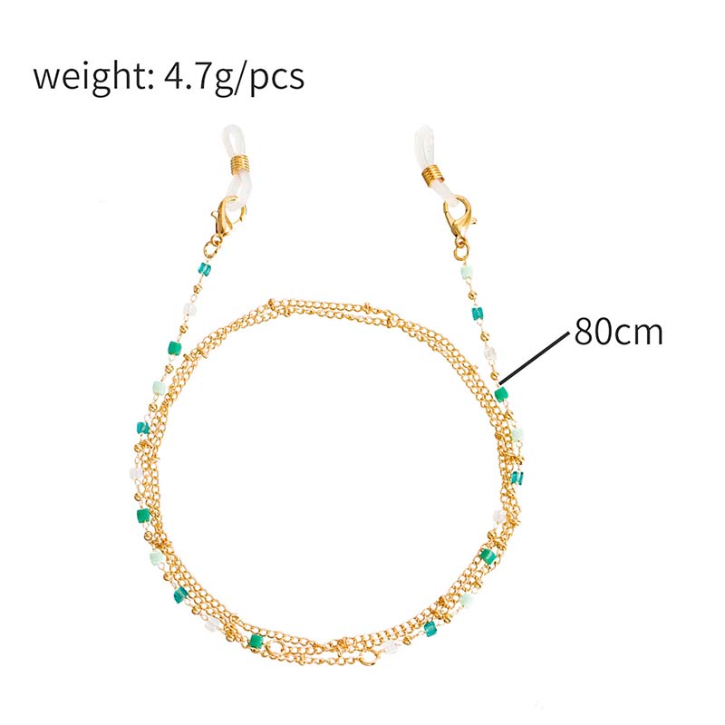 سلسلة نظارات كريستالية ملونة ع - مراجعة Mask Chain Holder وسعره