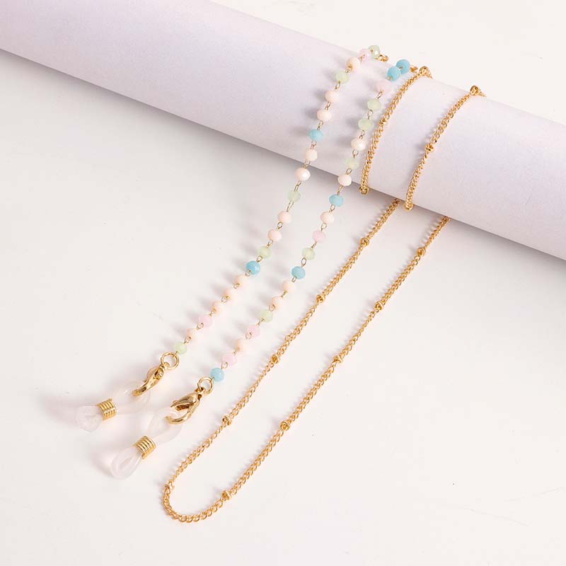 سلسلة نظارات كريستالية ملونة ع - مراجعة Mask Chain Holder وسعره